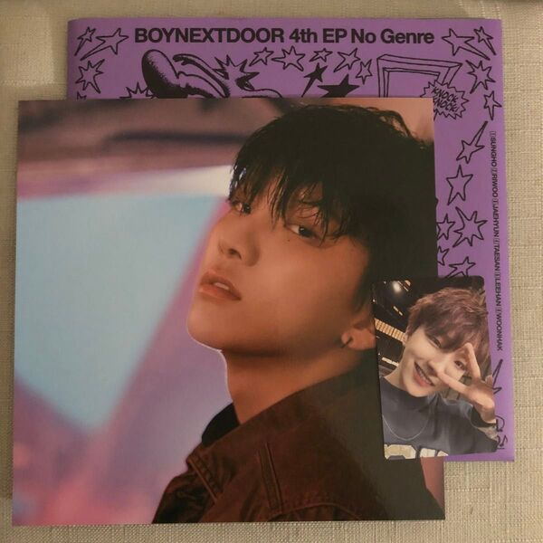 boynextdoor ボネクド アルバム no genre ウナク トレカ board game ver.
