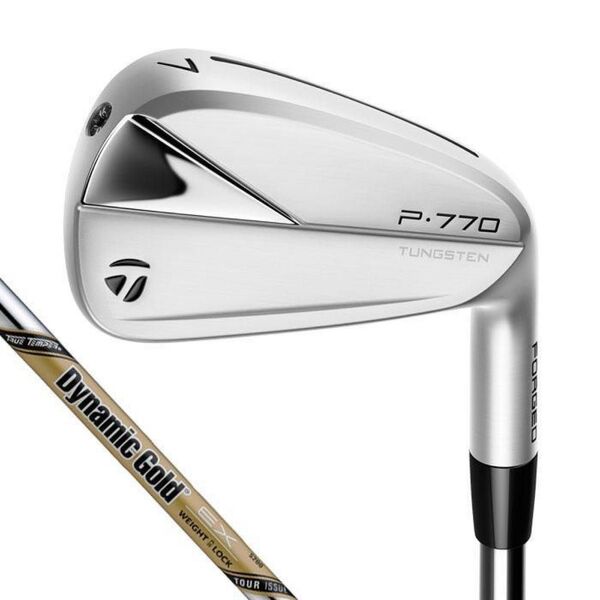 【新品未使用】P770 (2023モデル) アイアン6本セット Dynamic Gold EX Tour Issue (S200)