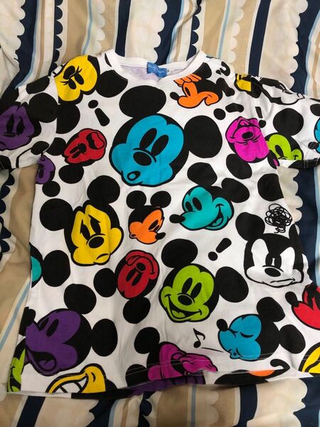 T2. 東京ディズニーリゾート ミッキーマウス 半袖Tシャツ サイズS Disney