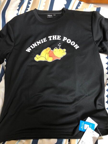 A. くまのプーさん ディズニー ドライメッシュ半袖Tシャツ サイズL Disny