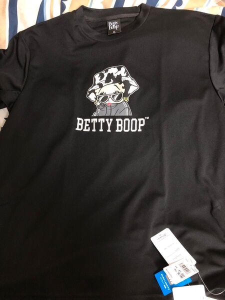 A. ベティ・ブープ ドライメッシュ半袖Tシャツ サイズLL Betty Boop アメカジ