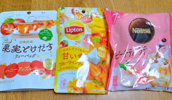 3個セット 紅茶 ティーバッグ まとめ売り 日東紅茶 Lipton Nestle