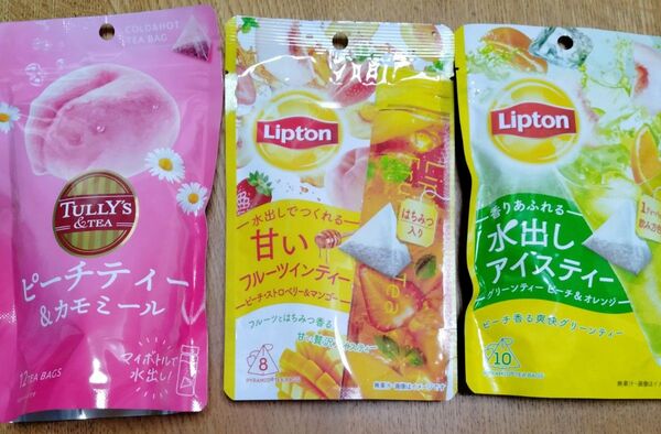 TULLY'S Lipton ティーバッグ 3点セット