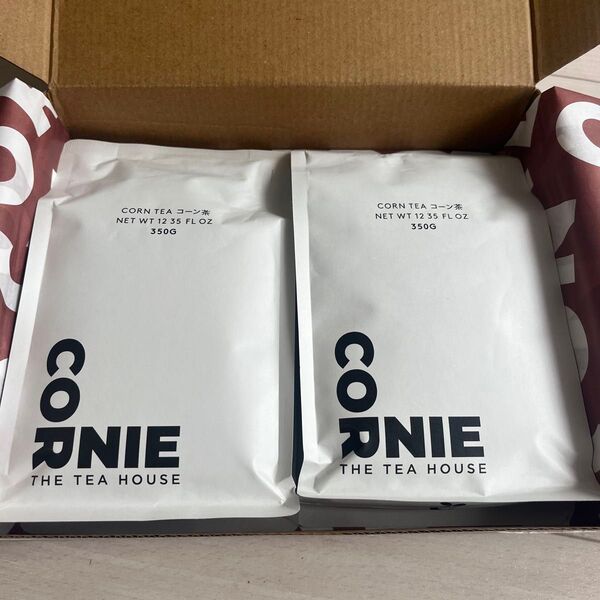 CORNIE CORN TEA コーン茶 350g×2袋セット新品未開封 賞味期限2026.09