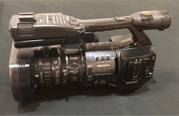 SONY PMW-EX1R XDCAM EXカムコーダー 中古現状品 難あり + 5インチモニター ハードケース