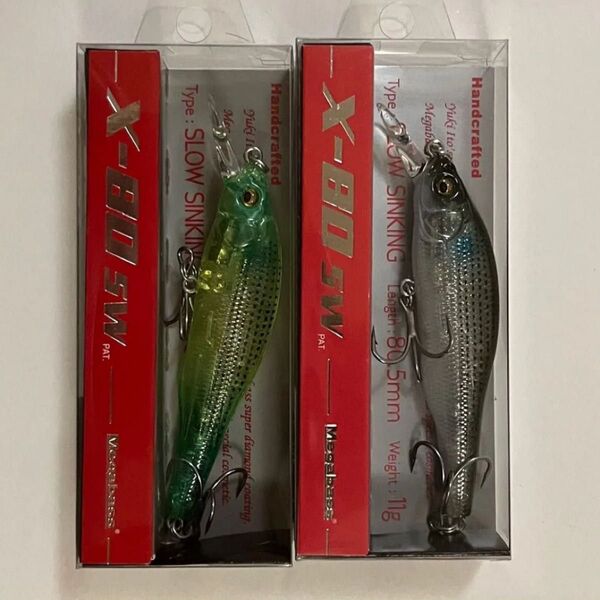 メガバス X-80SW 2本セット 2025福袋商品