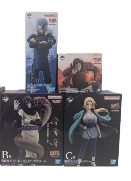 一番くじ NARUTO ナルト 疾風伝 フィギュア まとめ売り A賞 B賞 C賞