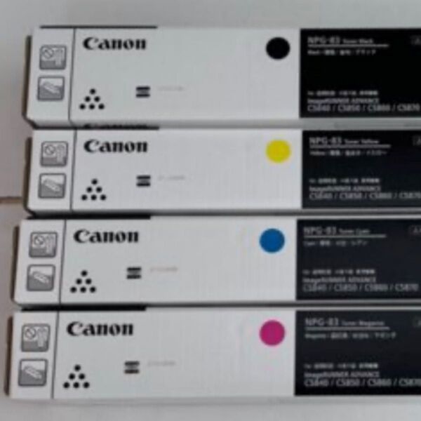 キヤノン トナーカートリッジ NPG83K.Y.C.M