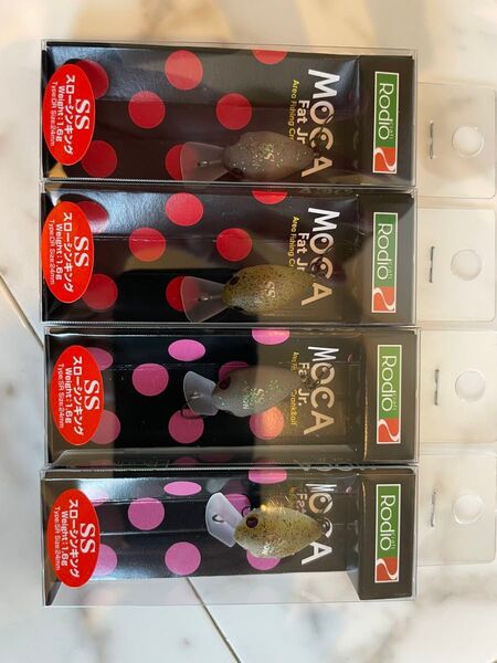 4個セット ファットモカjr 黒まんじゅう RCポテトヘッド ロデオクラフト MOCA DR-SS