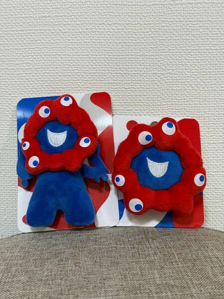 ミャクミャク ぬいバッジ2種 フェイス 全身 バッチ 大阪関西万博