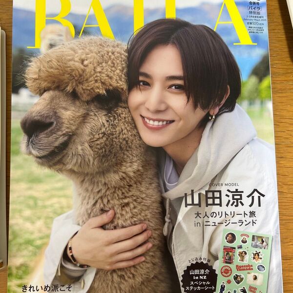 BAILA増刊 BAILA2・3月合併号増刊 山田涼介表紙版 2025年3月号 (集英社)