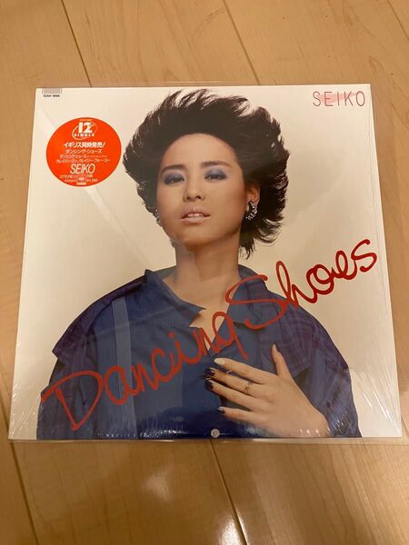【値下げ】【美品12インチシングル・レコード】松田聖子 - Dancing Shoes【シュリンク残・美品】