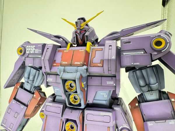 HG サイコガンダムマークII エアブラシ全塗装 完成品 ガンダム ガンプラ Zガンダム