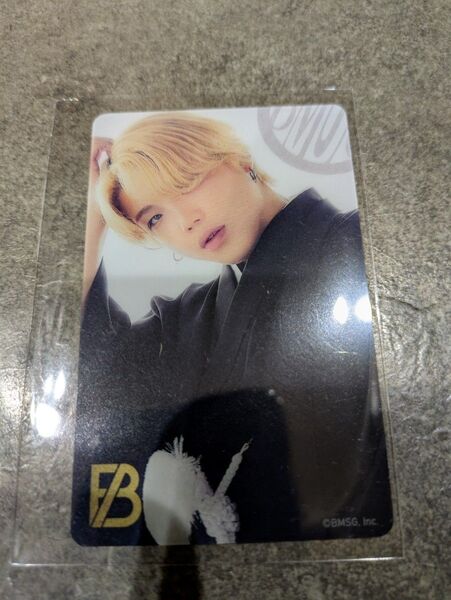 BE:FIRST 【SHUNTO シュント】シークレットクリアカード BMSG New Year Goods 2025
