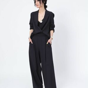 AP STUDIO SPWOOL パンツ 36 新品未使用 ネイビー