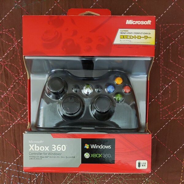 Microsoft Xbox360 有線コントローラー for Wwindows リキッドブラック (Xbox360/PC)