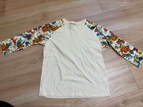 BEAMS ラグラン Tシャツ 七分丈 S