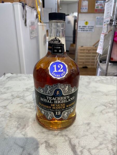 【未開封】 ウイスキー TeaChers 12YEARS 750ml 43度 古酒
