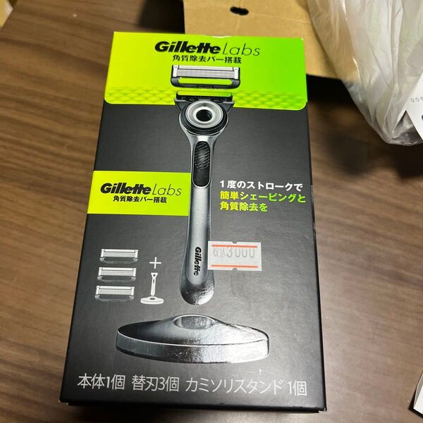 角質除去バー搭載 Gillette ジレットラボ カミソリ 替刃ジレットラボ ジレット Labs