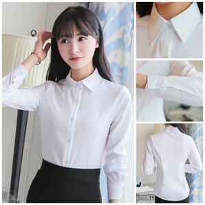 4XL サイズ リクルートブラウス 就活 制服 通勤通学 バイト 高校生 送料無料/新品