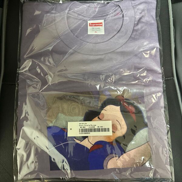 Supreme 白雪姫 Snow White Tee Dusty Purple XLサイズ シュプリーム