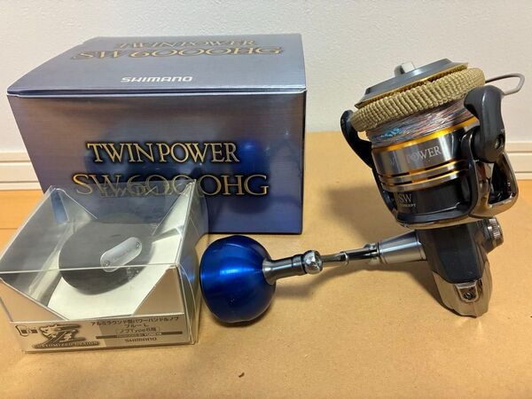シマノ 09ツインパワー TWINPOWER SW6000HG 夢屋 ノブ カスタム