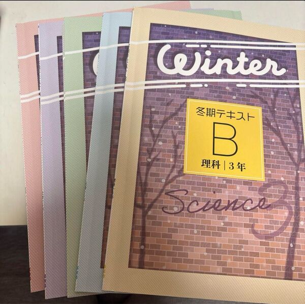 Winter 冬期テキスト B 国語・社会 ・数学・理科・英語 3年