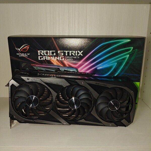 ASUS NVIDIA GeForce RTX3090 ROG-STRIX-RTX3090-O24G-GAMING 中古 動作品