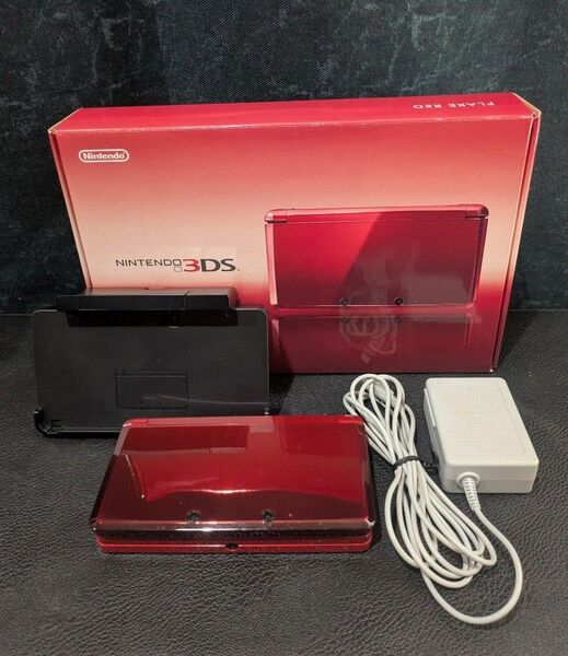 ニンテンドー3DS 本体 レッド 箱付き