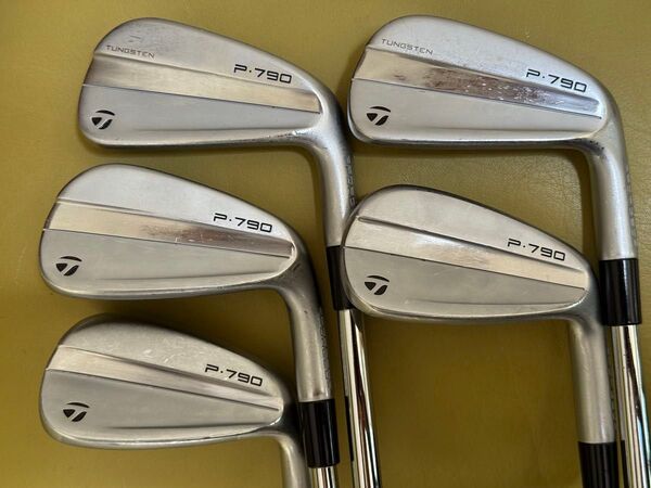 P790(2023)アイアン5本セット(6I,7I,8I,9I,PW) DG120VSS(S) ガラスコーティング