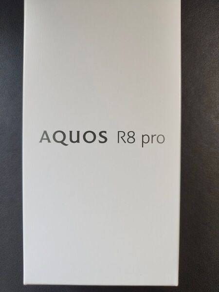 AQUOS SH-R80P R8 pro SIMフリー ブラック SHARP アクオス SH-R80