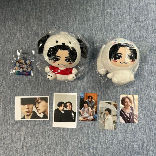 八木勇征 シナモン ポチャッコ ぬいぐるみ ポストカード