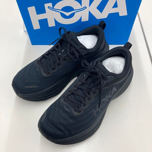 未使用品 HOKA ONE ONE BONDAI8 1123202 28cm ブラック