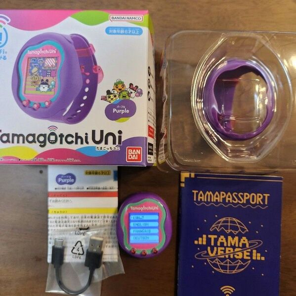 バンダイ たまごっち Tamagotchi Uni パープル