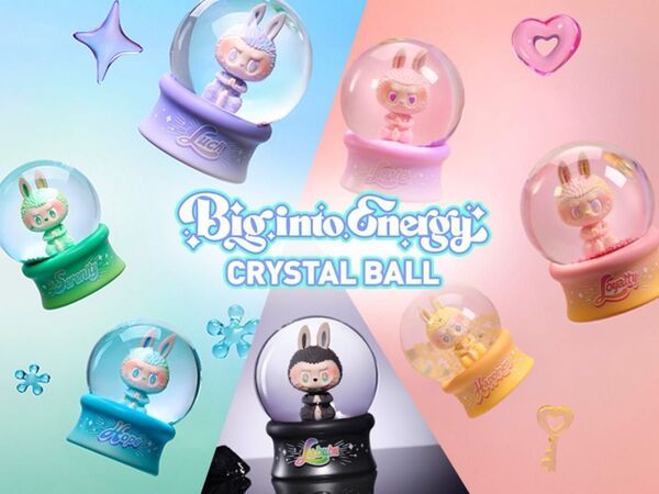 Popmart THE MONSTERS Big into Energy Labubu