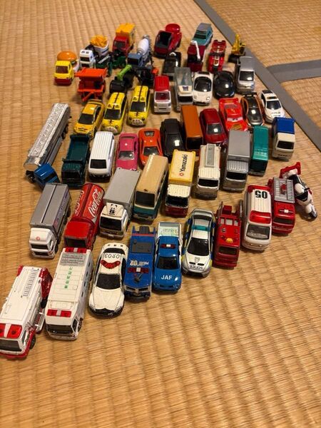 トミカ ミニカー TOMICA 消防車 詰め合わせ 60台