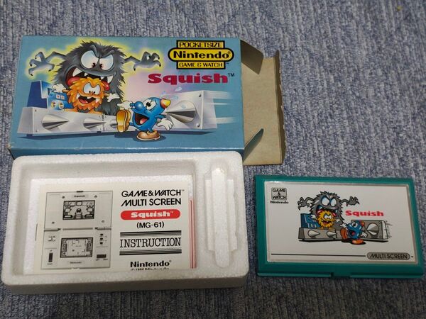 GAME & WATCH MULTI SCREEN Squish (MG-61) ゲームウォッチ