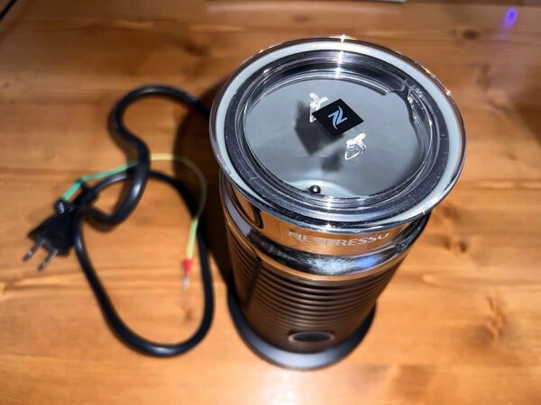 ネスプレッソ エアロチーノ3 ブラック 3594-JP-BK ミルク加熱泡立て器 ミルクフォーマー