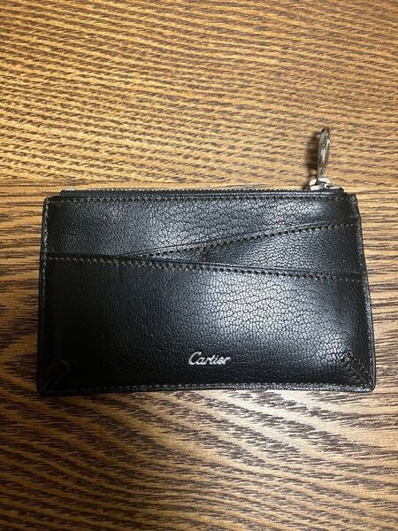 カルティエ Cartier コインケース・小銭入れ/カードケース レザー