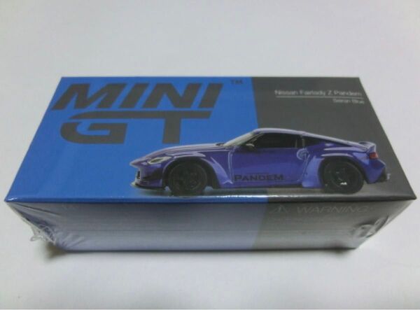 MINI GT 1/64 Pandem Nissan Z セイランブルー 右ハンドル MGT00778-R 新品