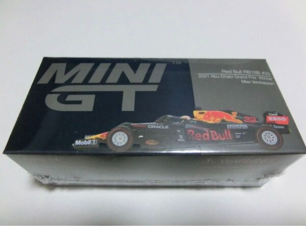 MINI GT 1/64 レッドブル RB16B 2021 優勝車 #33 アブダビグランプリ Max Verstappen 新品