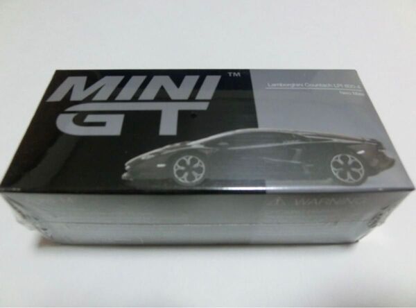 MINI GT 1/64 ランボルギーニ カウンタック LPI 800-4 Nero Maia ブラック 左ハンドル 新品