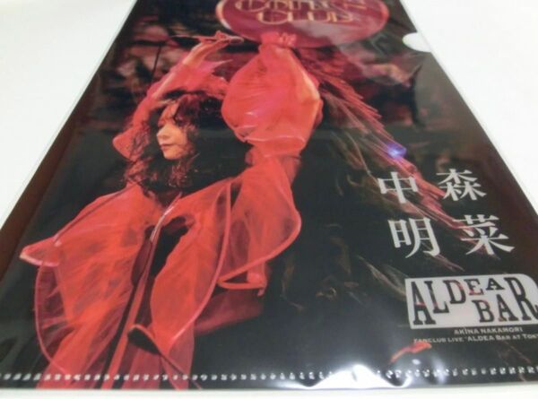 中森明菜 デビュー43周年記念 クリアファイル A4サイズ 新品