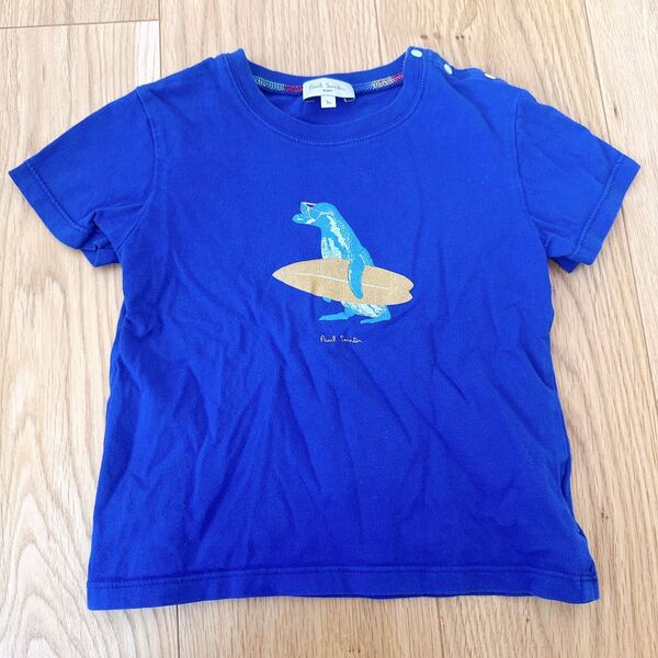 Paul Smith Baby ポールスミス Tシャツ 3A ブルー 95cm キッズ カットソー 半袖
