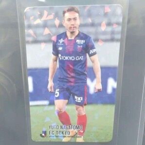復刻Jリーグチップス FC東京 長友佑都 キラ カード