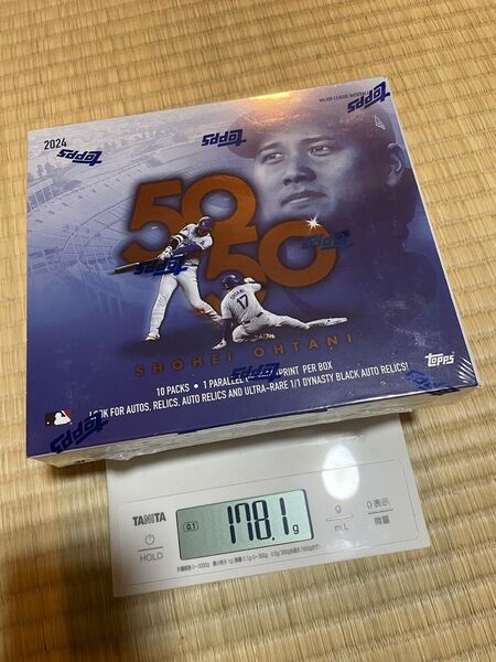 Shohei Ohtani 50/50 2024 ボックス 大谷翔平 Topps 50達成記念ボックス 1BOX