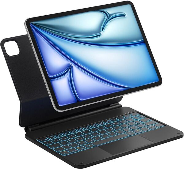 Inateck マジックキーボード JIS日本語配列 iPad 2024 Air 6 M2 2024/M3 2025 11インチ