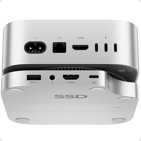 9 in 1 USB C ハブ Mac Mini M4/ M4 Pro 2024用 ドッキングステーション