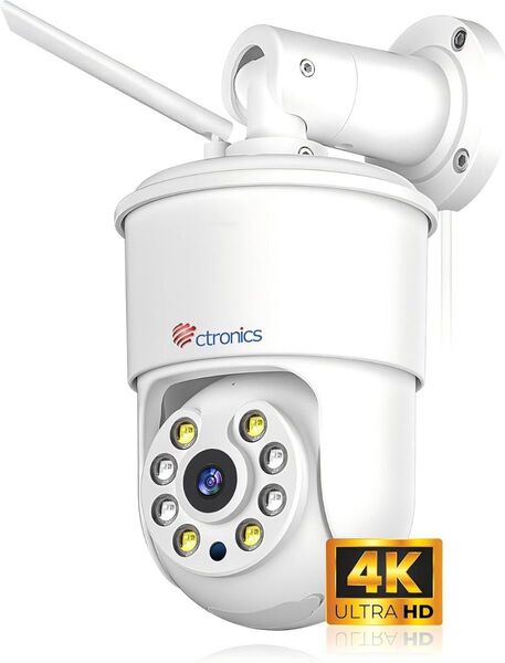 Ctronics 4K 防犯カメラ 屋外 5GWi-Fi対応 800万画素