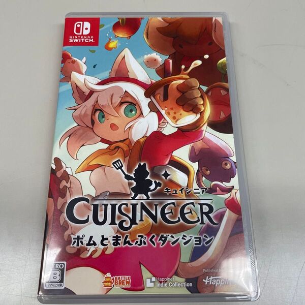 中古 Nintendo Switch キュイジニア ポムとまんぷくダンジョン